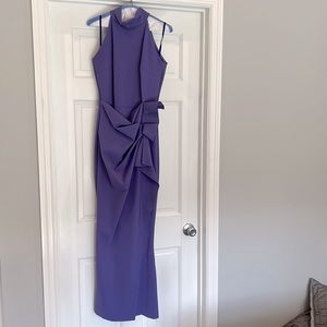 Chiara Boni Purple Sleeveless Dress